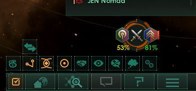 The location of the war exhaustion screen in Stellaris.